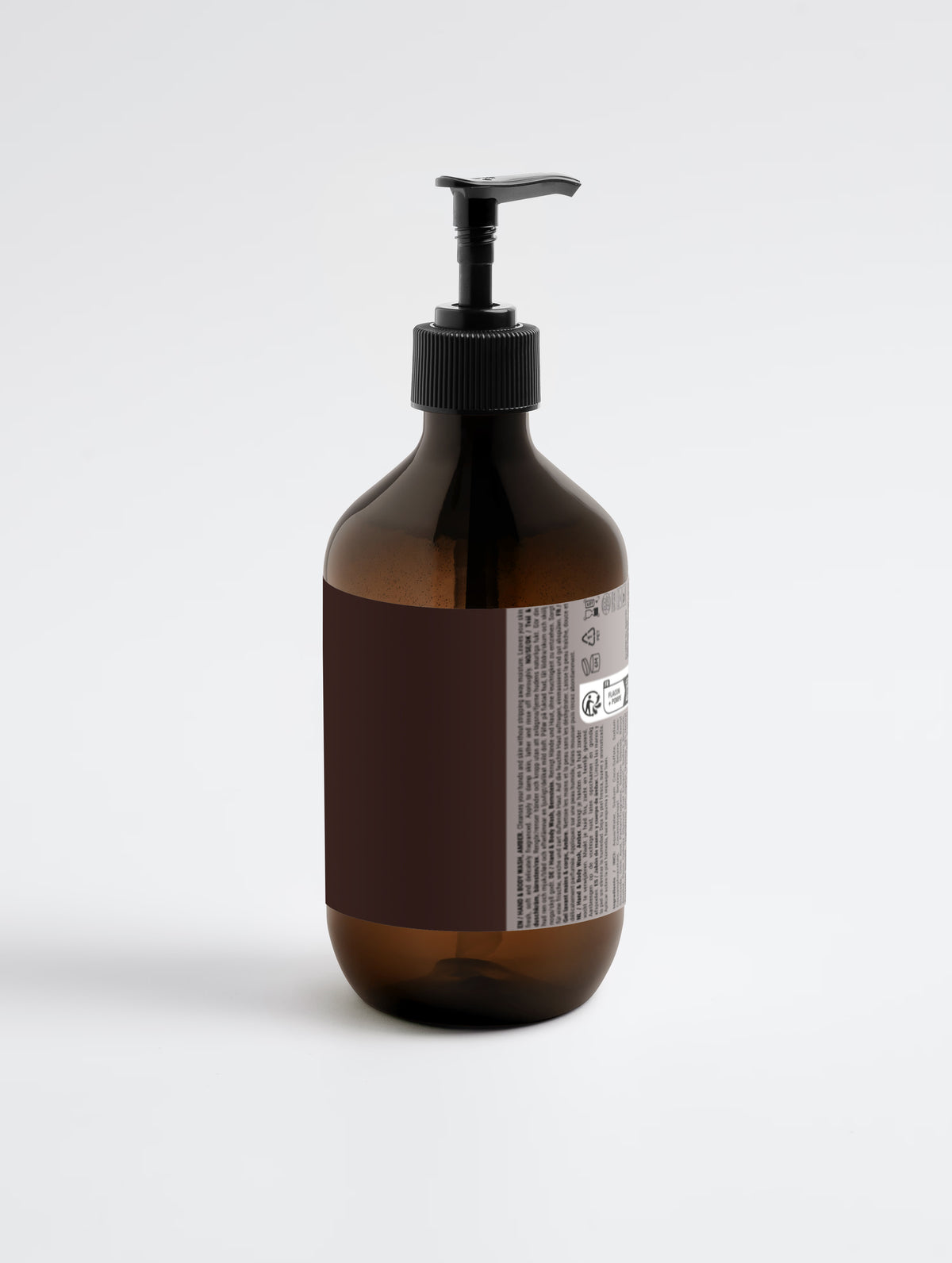 Hand & Body Wash, Patchouli & Amber Vanilla, 490 ml