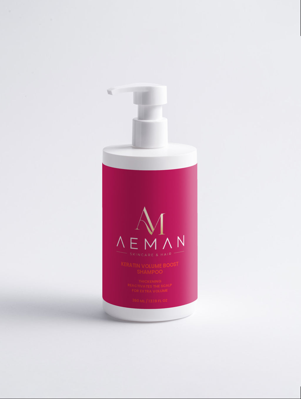 Keratin Volume Boost Shampoo,  390 ml
