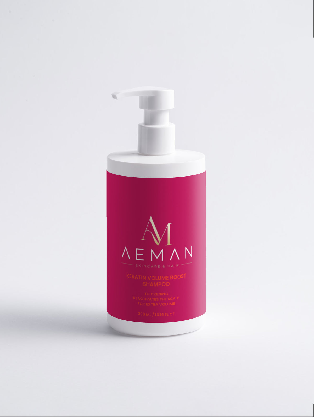 Keratin Volume Boost Shampoo,  390 ml