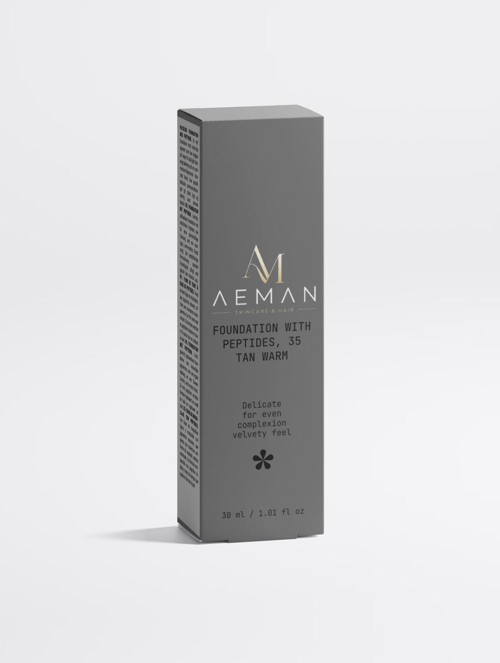 Foundation with Peptides, 35 Tan Warm, 30 ml