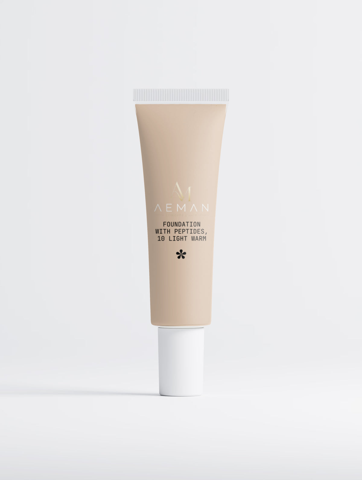 Foundation with Peptides, 10 Light Warm, 30 ml