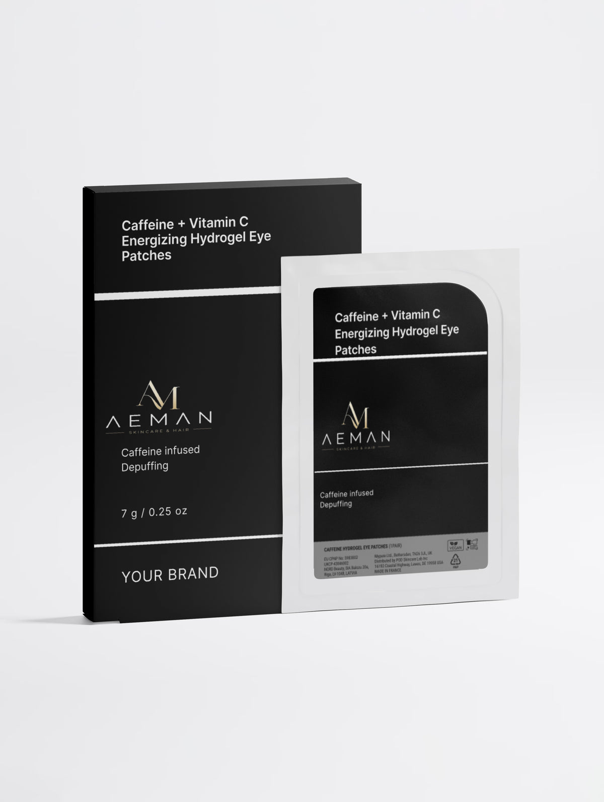 Caffeine + Vitamin C Energizing Hydrogel Eye Patches