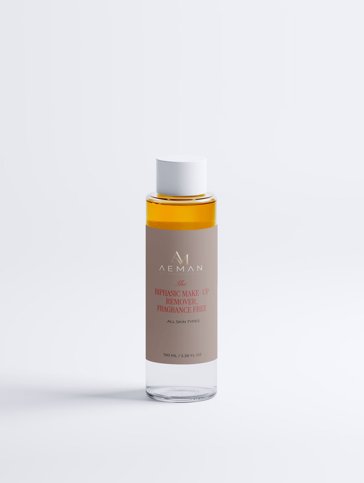 BiPhasic Make-up Remover, Fragrance Free, 100 ml